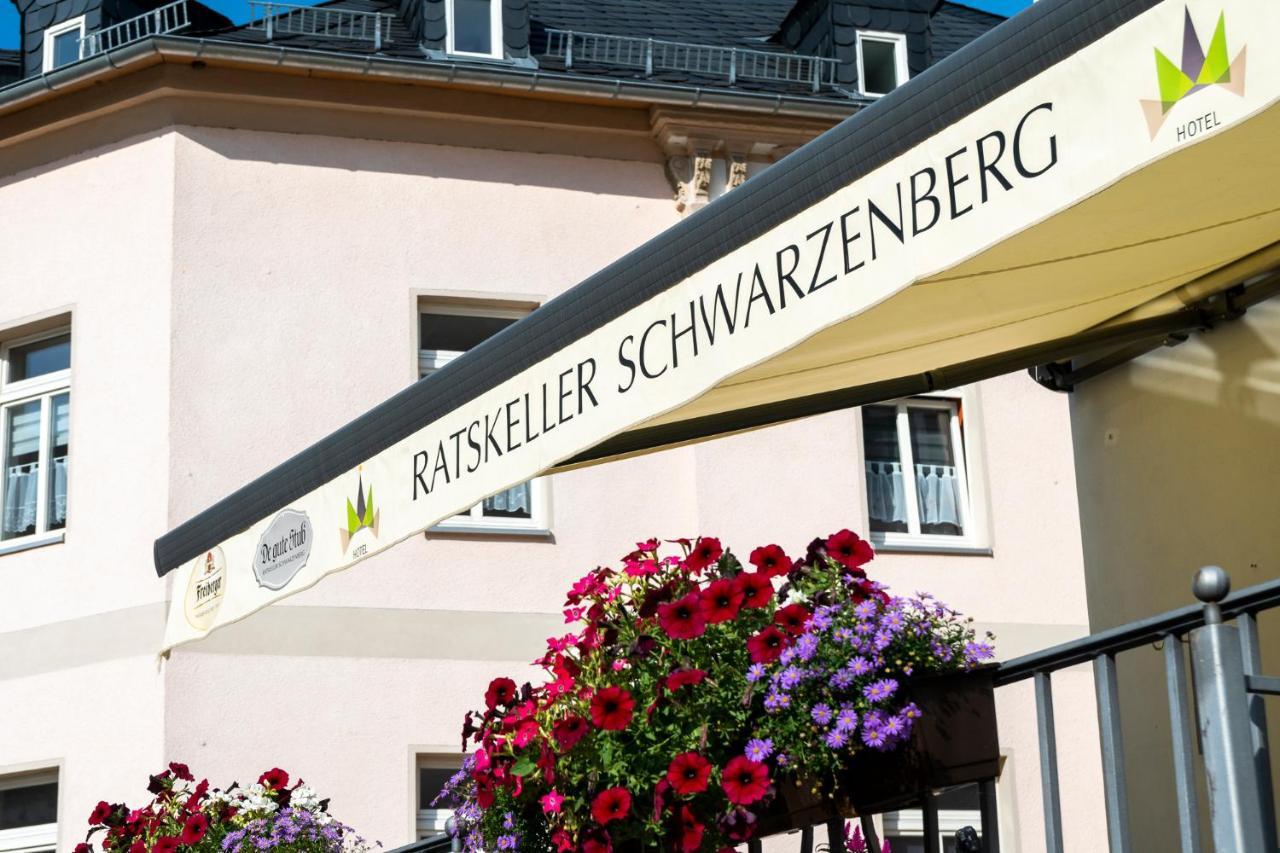 Hotel Ratskeller Schwarzenberg Schwarzenberg  Dış mekan fotoğraf